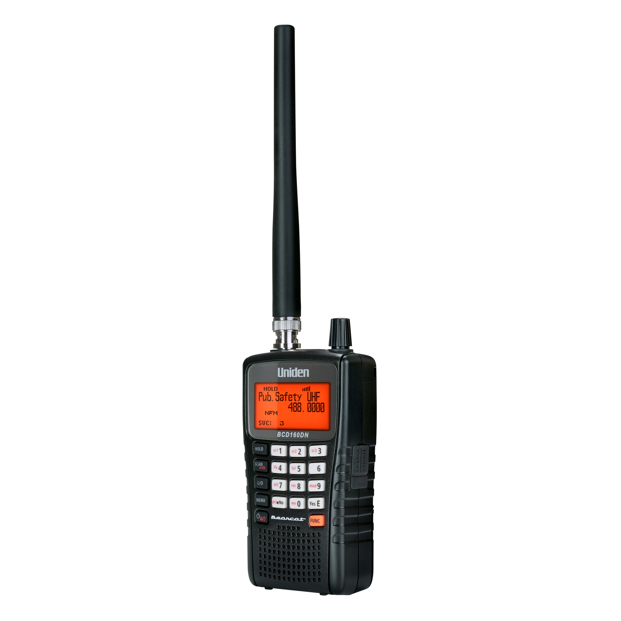 Uniden Bearcat Handheld Digital Scanner — DMR/NXDN Preloaded, Narrowband Reception, NOAA Weather Alerts, Model# BCD160DN